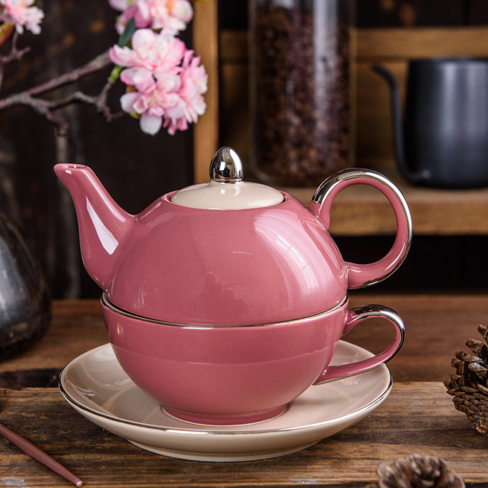 Panbado Artvigor Porcelain Tea For One Set & Reviews Wayfair